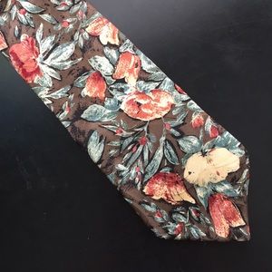 flora and fauna necktie
